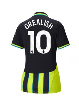 Manchester City Jack Grealish #10 Auswärtstrikot für Frauen 2024-25 Kurzarm